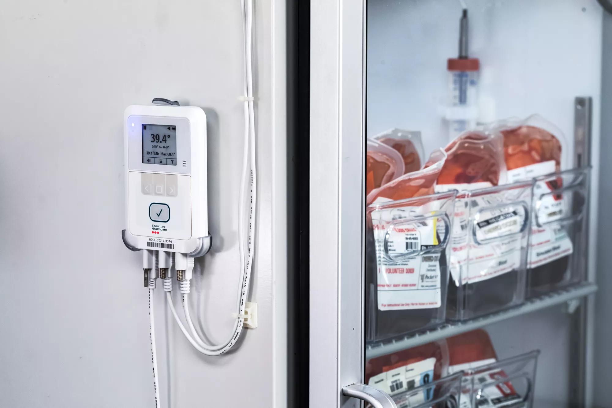 Securitas Healthcare, Hospital Temperature and Environmental Monitoring T15 tag.