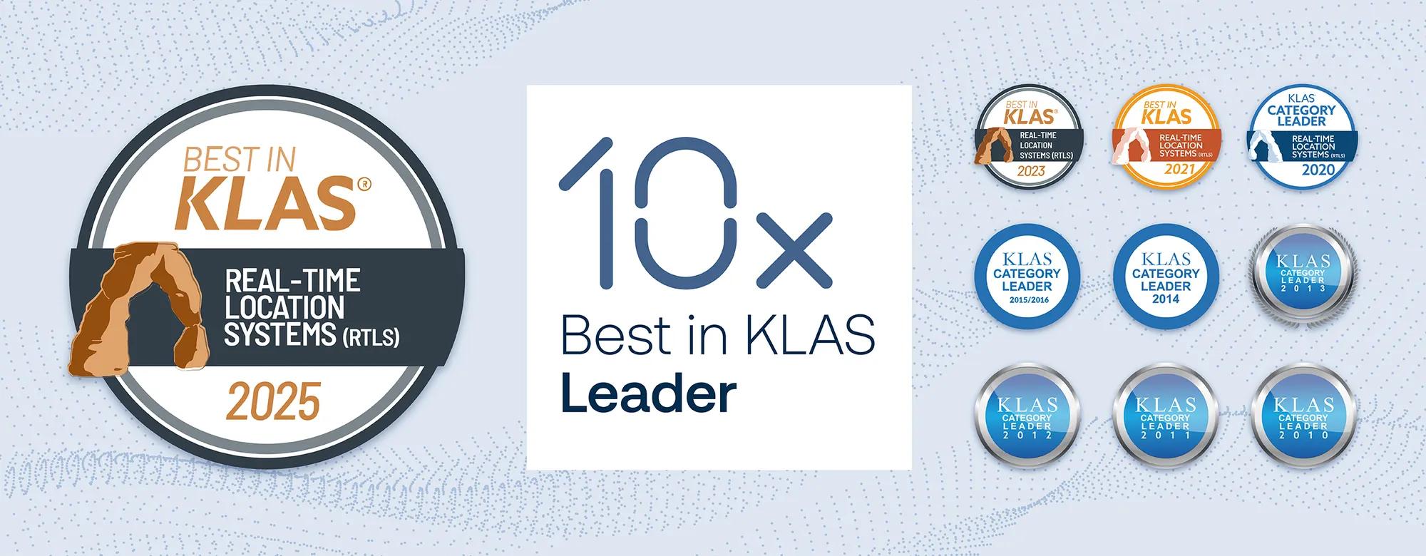 Securitas Healthcare Best in KLAS award 2025, a 10x category leader